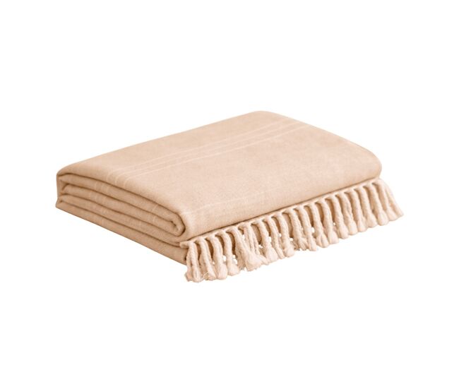 Plaid foulard multiusos 230x260cm arienzo beige donegal collections