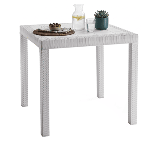 Mesa de jardim em PVC Mesa de jardim em PVC