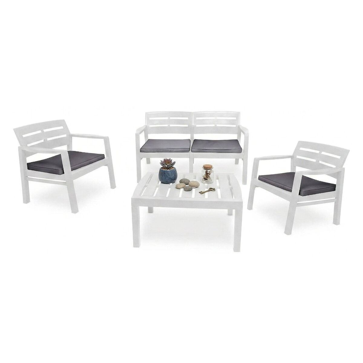 Sala de estar exterior em pvc