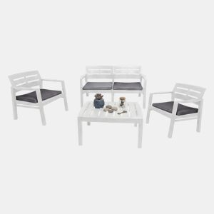 Sala de estar exterior em PVC