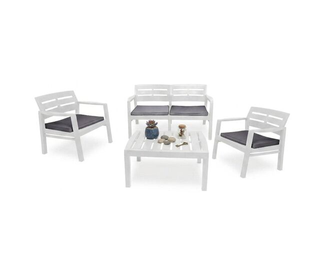 Sala de estar exterior em pvc