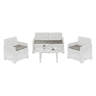 Sala de estar exterior em PVC