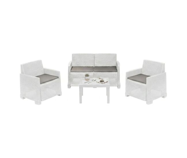 Sala de estar exterior em pvc