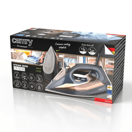 Ferro de Vapor Adler CR 5036 3400 W