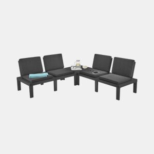 Sala de estar exterior em PVC