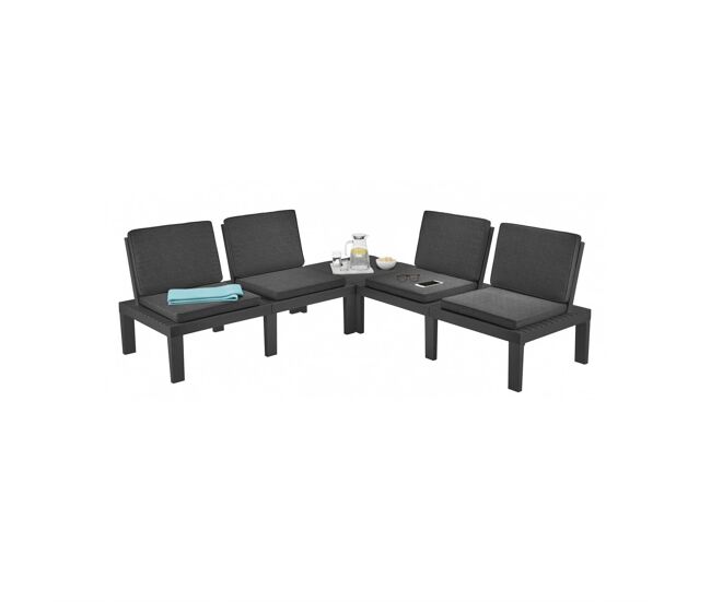 Sala de estar exterior em pvc
