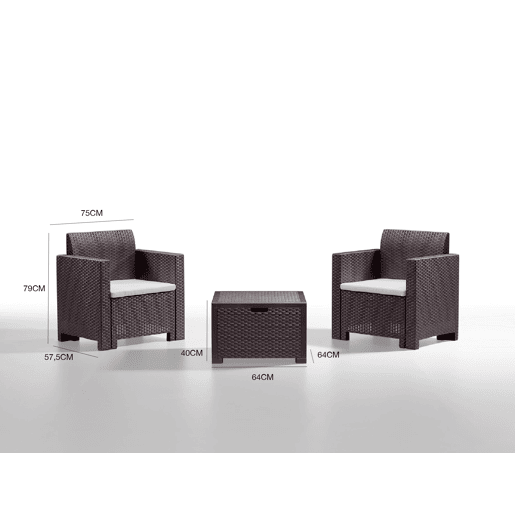 Sala de estar exterior em PVC Sala de estar exterior em PVC