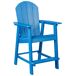 Beliani Silla de jardín ADIRONDACK Beliani Silla de jardín ADIRONDACK Azul