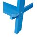 Beliani Silla de jardín ADIRONDACK Beliani Silla de jardín ADIRONDACK Azul