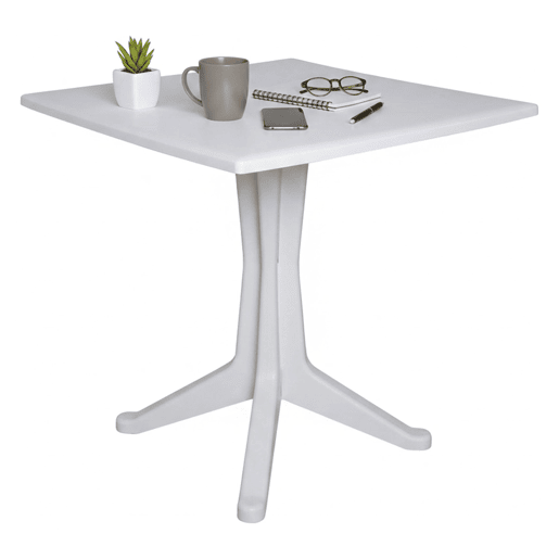 Mesa de jardim em PVC Mesa de jardim em PVC