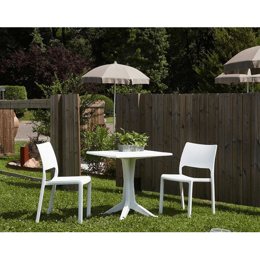 Mesa de jardim em PVC Mesa de jardim em PVC