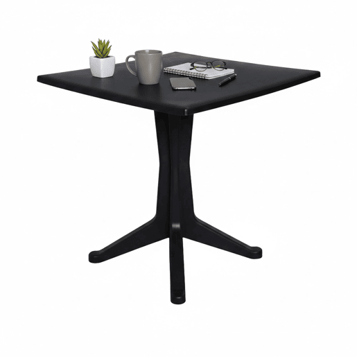 Mesa de jardim em PVC Mesa de jardim em PVC