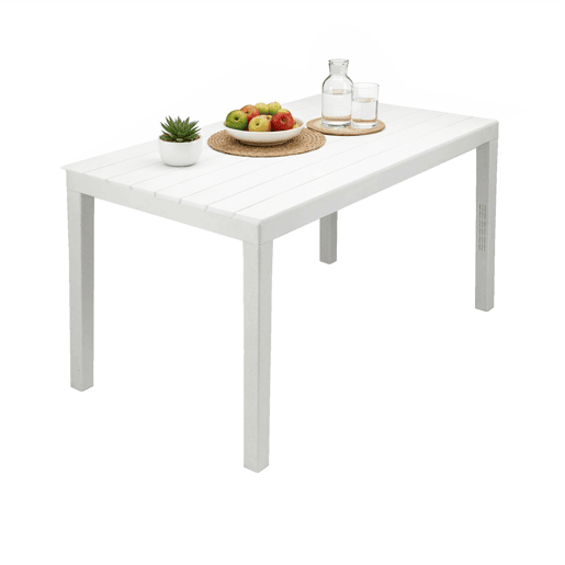 Mesa de jardim em PVC