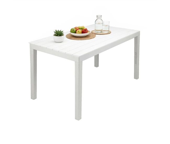 Mesa de jardim em pvc