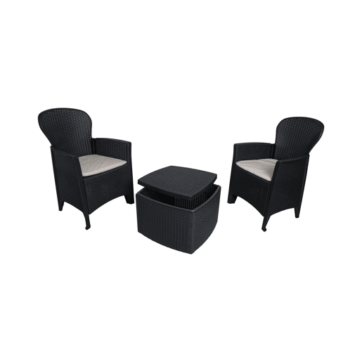Sala de estar exterior em PVC