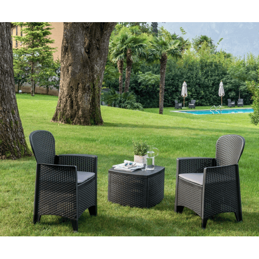 Sala de estar exterior em PVC