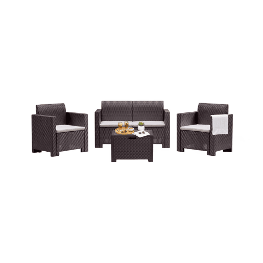 Sala de estar exterior em PVC Sala de estar exterior em PVC