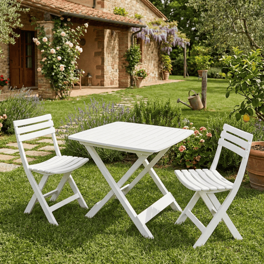 Sala de estar exterior em PVC
