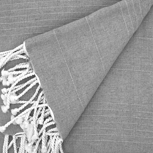 Foulard Multiuso Xadrez 300x260cm Arienzo Cinza Donegal Collections