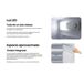 Frigorificio Combi Infiniton FGC-223C16BEN, 223 l Frigorificio Combi Infiniton FGC-223C16BEN, 223 l Blanco