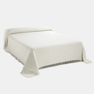 Foulard Multiuso Xadrez 180x260cm Luna Ecru Donegal Collections