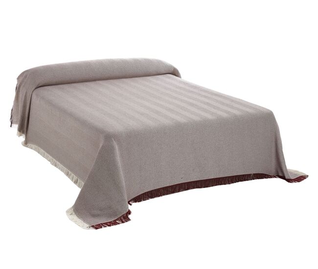 Plaid foulard multiusos 300x260cm luna granate donegal collections