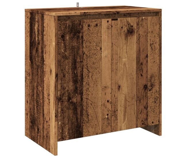 Vidaxl aparador de madera de ingeniería envejecida 70x41x75 cm
