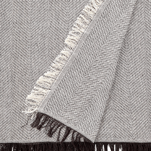 Foulard Multiuso Xadrez 130x180cm Luna Marrom Donegal Collections