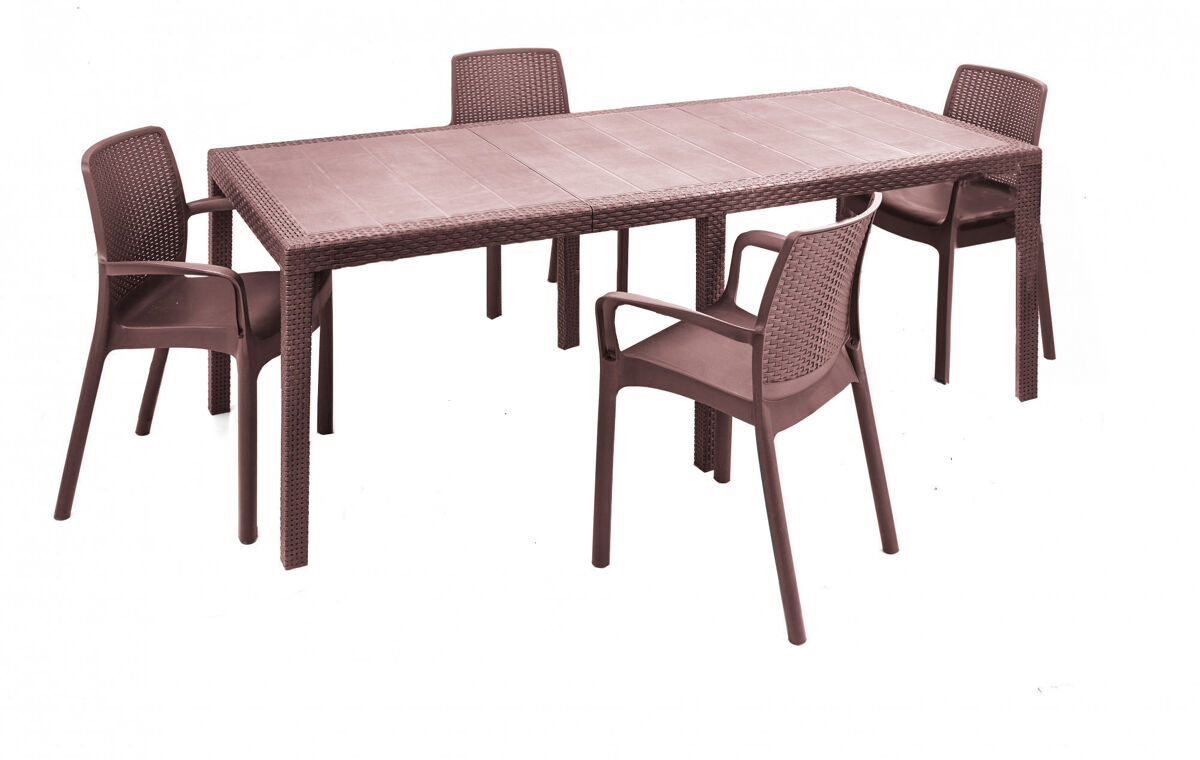 Sala de estar exterior em pvc