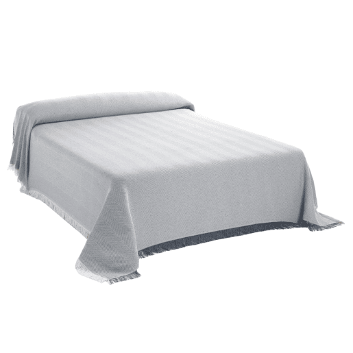 Foulard Multiuso Xadrez 230x260cm Luna Cinza Donegal Collections