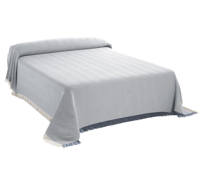 Plaid foulard multiusos 300x260cm luna gris donegal collections