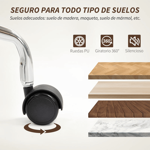 HOMCOM Cadeira de Escritório Giratória Cadeira de Escritório com Altura Ajustável Função Basculante e Encosto de Vime Sintético Cadeira de Estúdio Carga 120 kg 60x55,5x82-90 cm Marrom