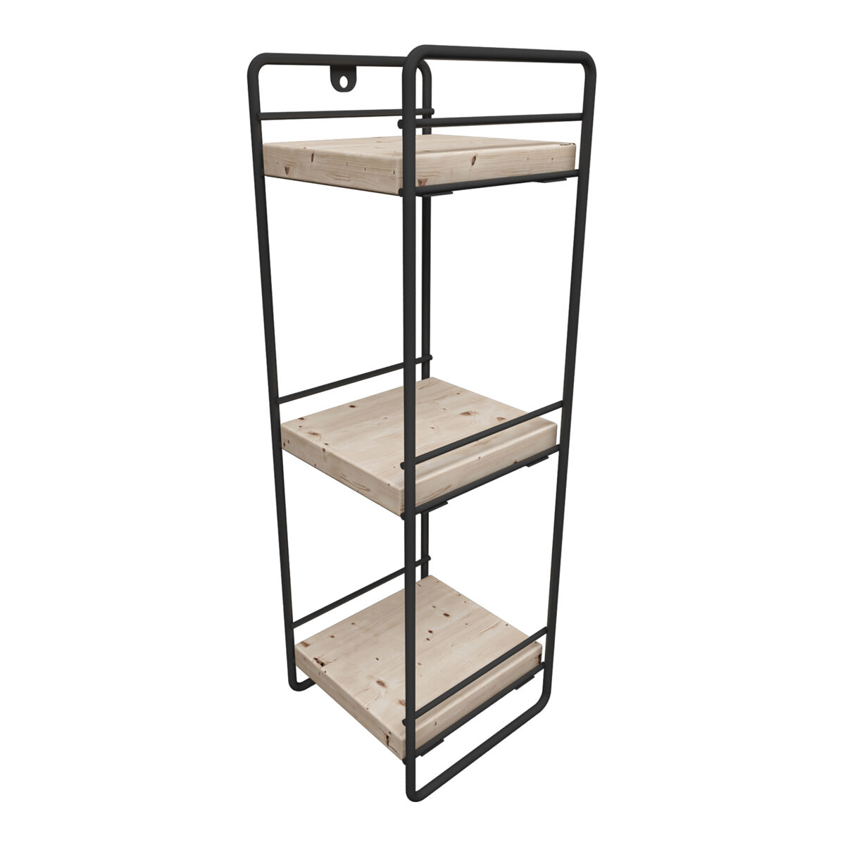 Estantería para mesa pargas 3 niveles 43x14x13cm - negro [en.casa]