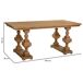 Mesa salon de madera Mesa salon de madera Marrón