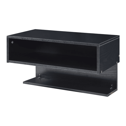 Prateleira de parede Gauldal 57x30x32 cm - Preto en.casa