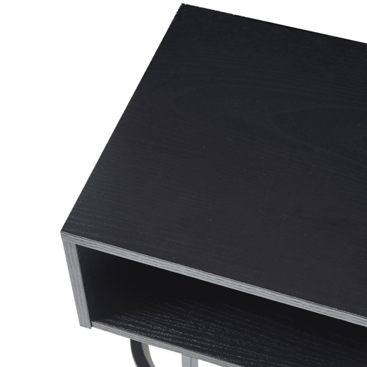 Prateleira de parede Gauldal 57x30x32 cm - Preto en.casa