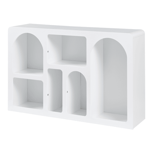 Prateleira baixa Vågå 110x30x70cm - Branco en.casa
