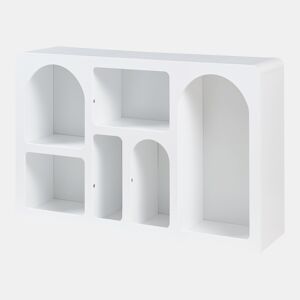 Prateleira baixa Vågå 110x30x70cm - Branco en.casa