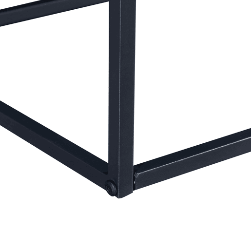 Estante de chão Råde 180x100x35cm - Preto en.casa