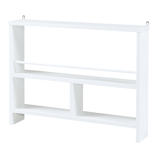 Prateleira de parede Piteå de 3 níveis 60x10,5x45cm - Branco en.casa