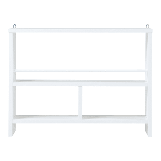 Prateleira de parede Piteå de 3 níveis 60x10,5x45cm - Branco en.casa
