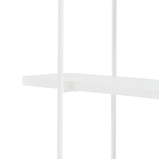 Prateleira de parede Østfold 100x80x21 cm - Branco en.casa