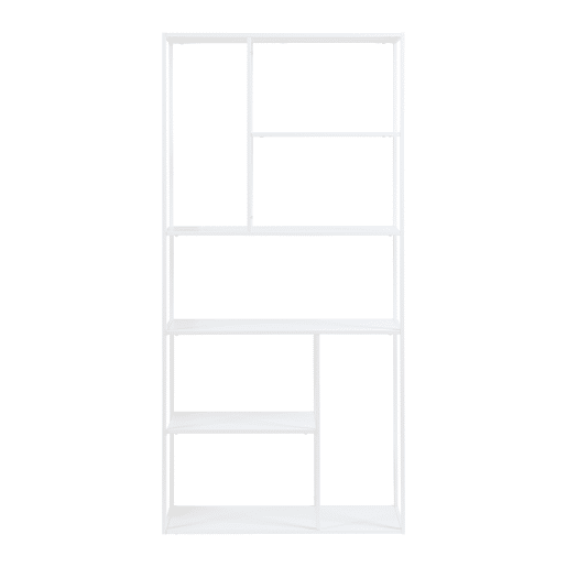 Estante de chão Vehmaa 188x90x35 cm - Branco en.casa