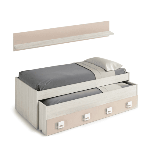 Cama infantil em tecido
