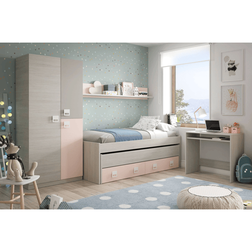 Cama infantil em tecido