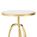 Mesa auxiliar de metal Mesa auxiliar de metal Dorado