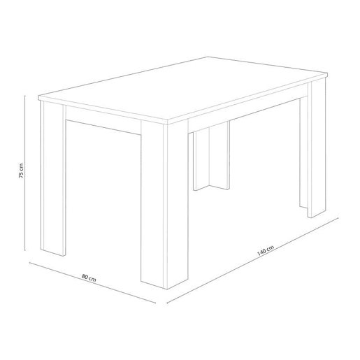 Pack Mesa Fixa de Jantar ou Cozinha + 6 Cadeiras NĂ³rdicas Pack Mesa Fixa de Jantar ou Cozinha + 6 Cadeiras NĂ³rdicas