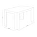 Pack Mesa Fija de Comedor o Cocina + 6 Sillas Nordic 138x80 Pack Mesa Fija de Comedor o Cocina + 6 Sillas Nordic 138x80 Negro/ Madera