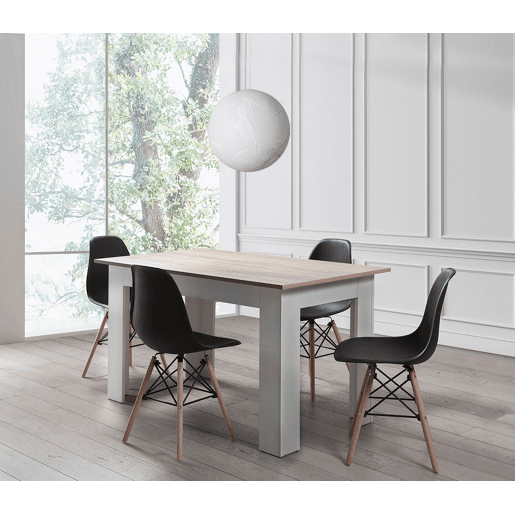 Pacote de mesa de jantar ou cozinha + 4 cadeiras estilo nĂ³rdico Pacote de mesa de jantar ou cozinha + 4 cadeiras estilo nĂ³rdico