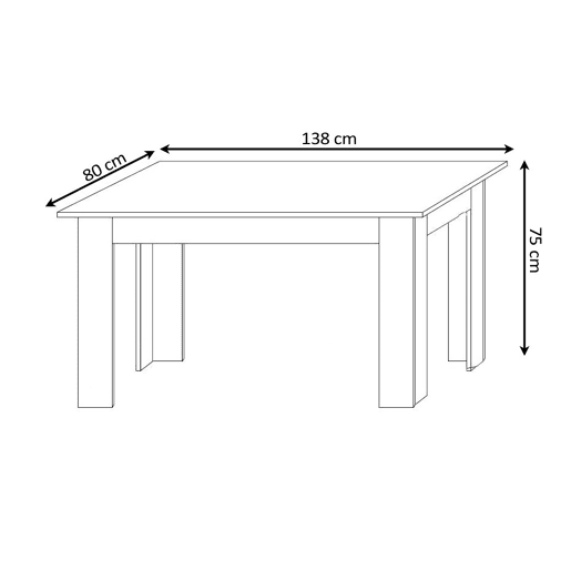Pack Mesa de Jantar Fixa ou Cozinha + 6 Cadeiras Estilo NĂ³rdico Pack Mesa de Jantar Fixa ou Cozinha + 6 Cadeiras Estilo NĂ³rdico